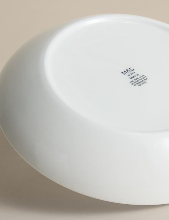 Straight Sided China Pasta Bowl