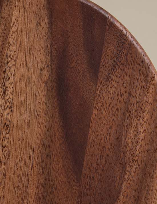 Set of 4 Wooden Round Placemats