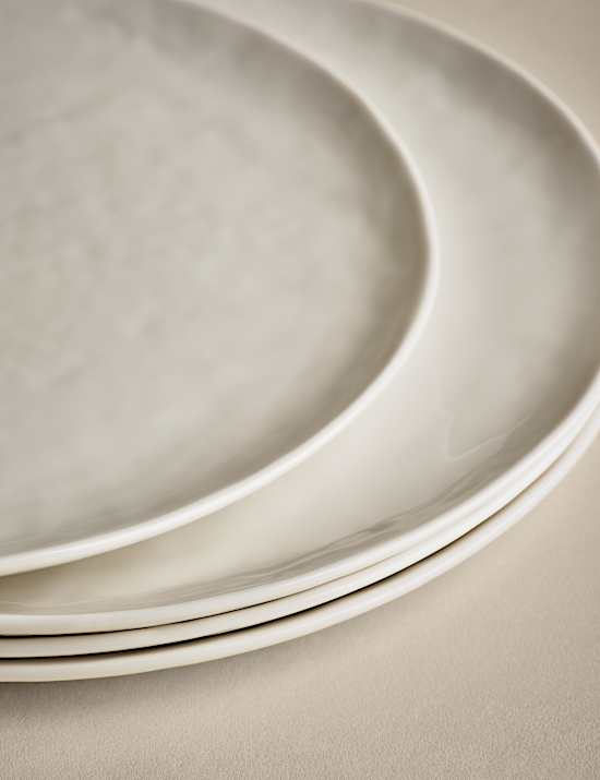 Set of 4 Artisan Dinner Plates
