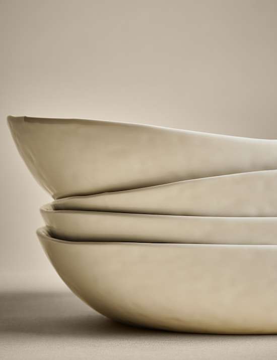 Set of 4 Artisan Pasta Bowls