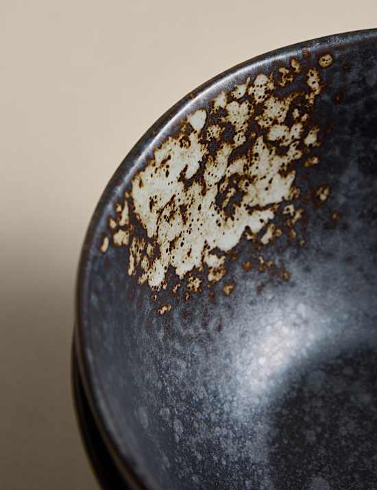 Set of 2 Oxidised Soy Nibble Bowls