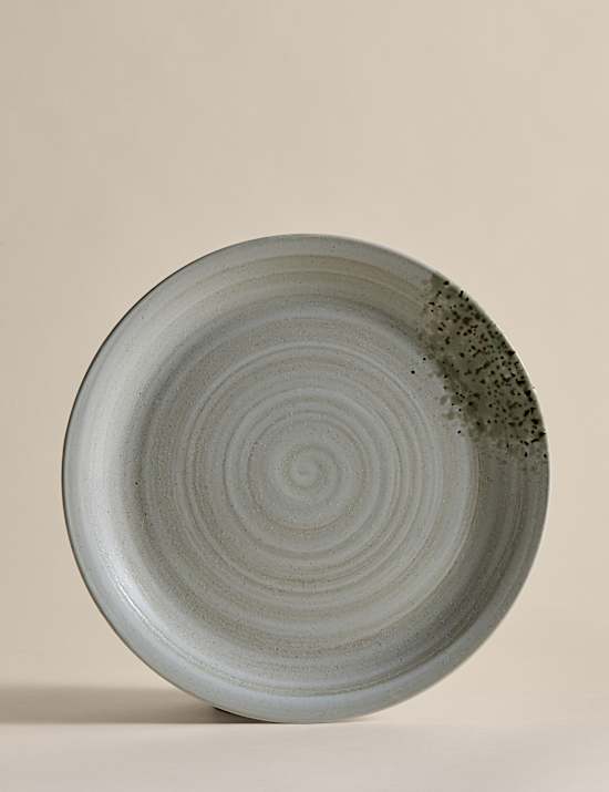 Textured Spin Dinner Plate