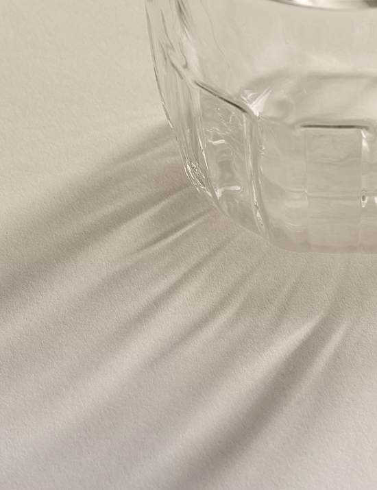 Petit mug en verre sans poignée