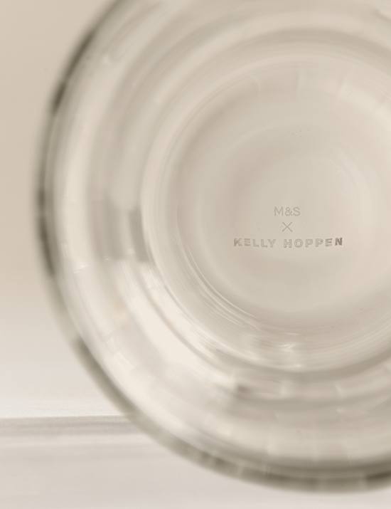 Handleless Large Glass Mug