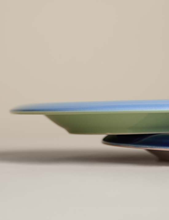 Set of 2 Bubble Collection Side Plates