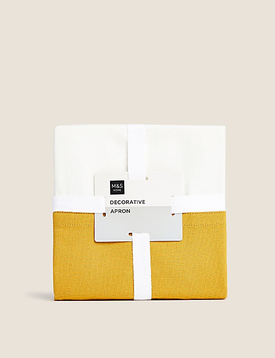 Schürze aus reiner Baumwolle mit Bienenmotiv