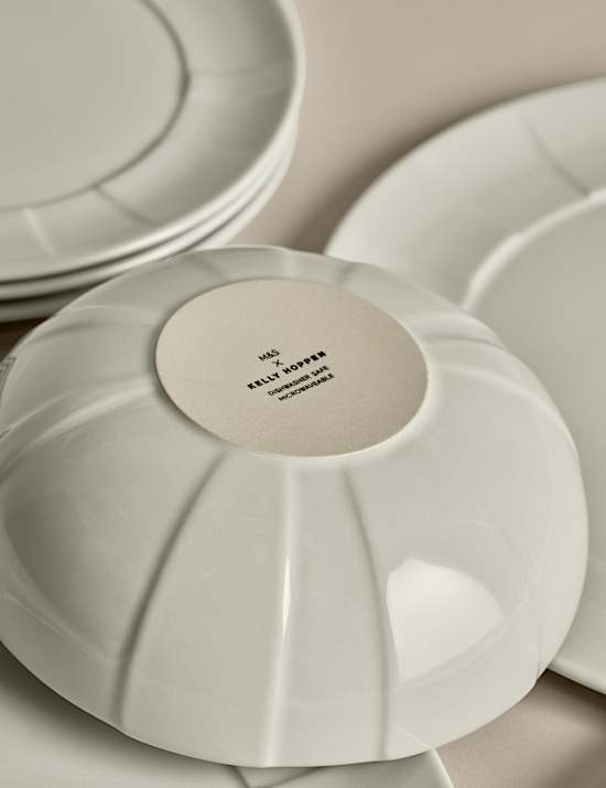 12 Piece Textured Dinner Set