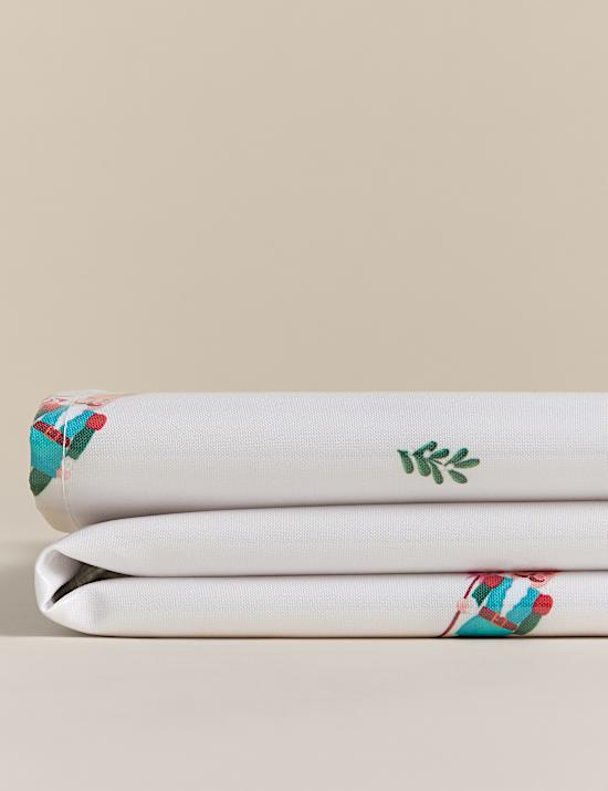 Christmas Nutcracker Wipe Clean Tablecloth