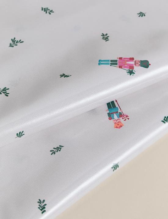 Christmas Nutcracker Wipe Clean Tablecloth