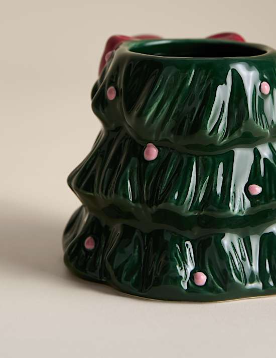 Christmas Tree Shaped Mug