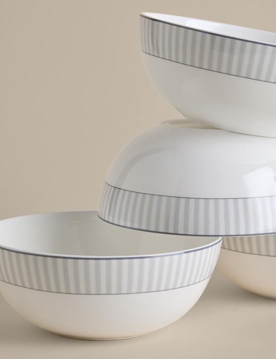 Set of 4 Hampton Cereal Bowls