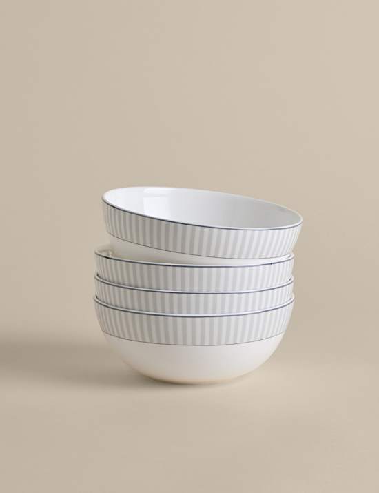 Set of 4 Hampton Cereal Bowls