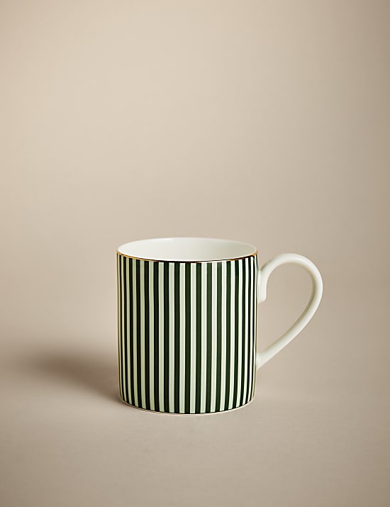Set of 4 Hampton Stripe Mugs