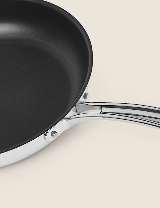 Stainless Steel 24cm Frying Pan