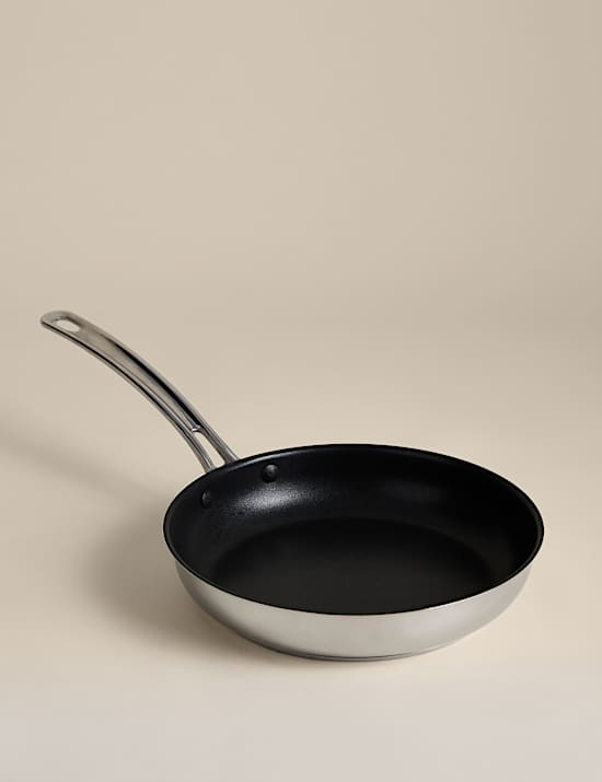 Stainless Steel 24cm Frying Pan