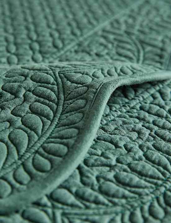 2er-Set Gesteppte Platzmatten aus reiner Baumwolle