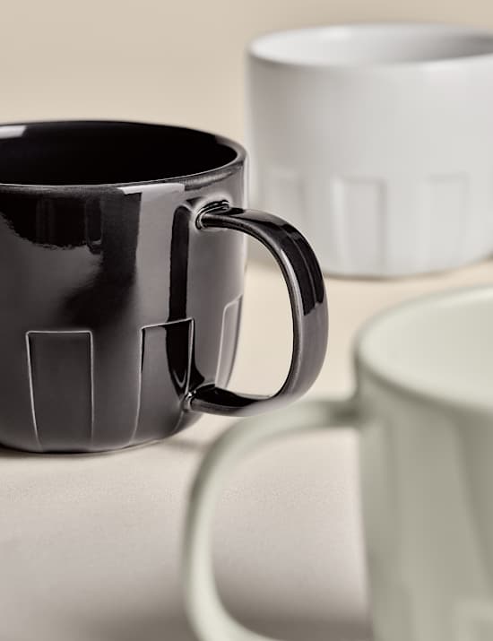 Textured Cappuccino Mug