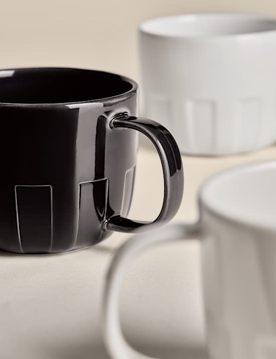 Mug à cappuccino texturé