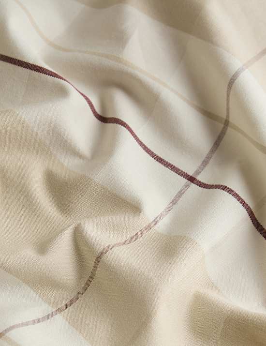 Cotton Rich Checked Tablecloth