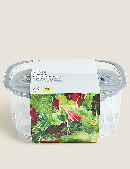 Set of 3 Nesting Fridge Storage Containers