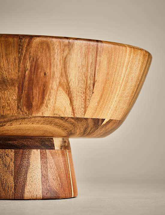 Wooden Serving Bowl
