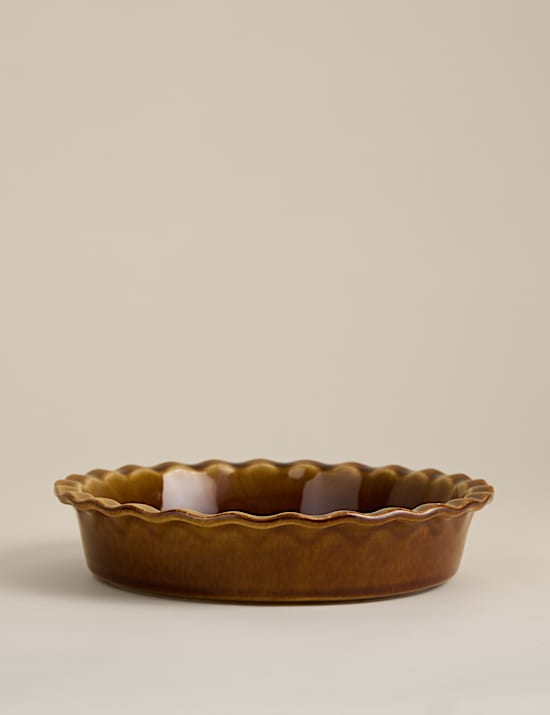 Plat à tarte en céramique