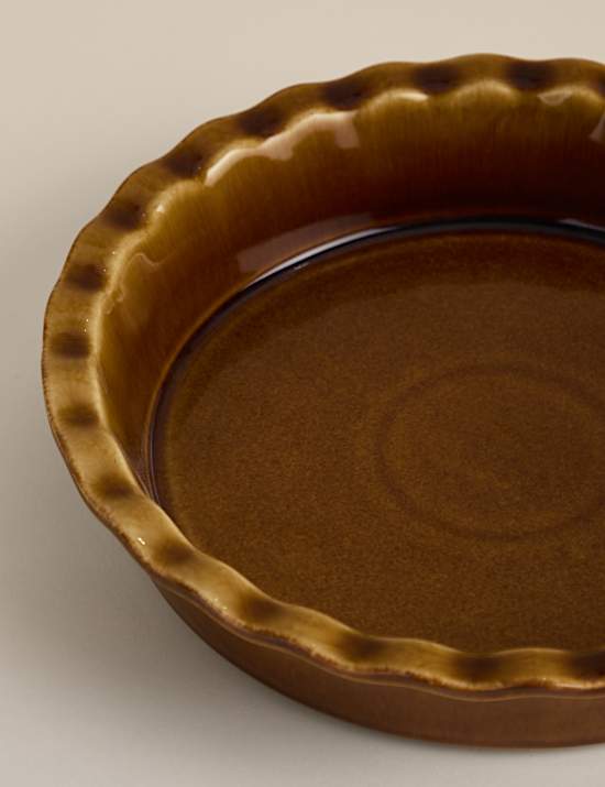 Ceramic Pie Crust Dish