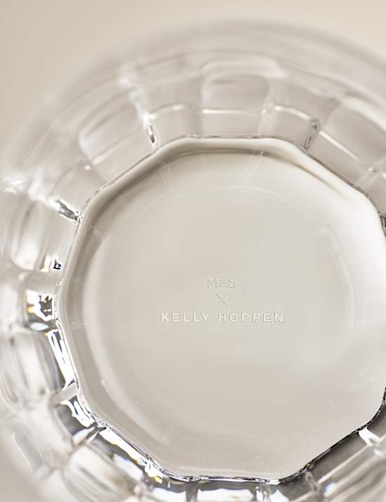 Juego de 4 vasos texturizados