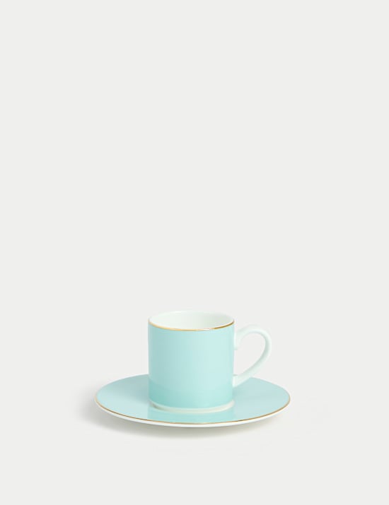 Bone China Espresso Cup & Saucer