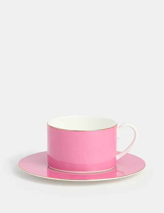 Bone China Cup & Saucer
