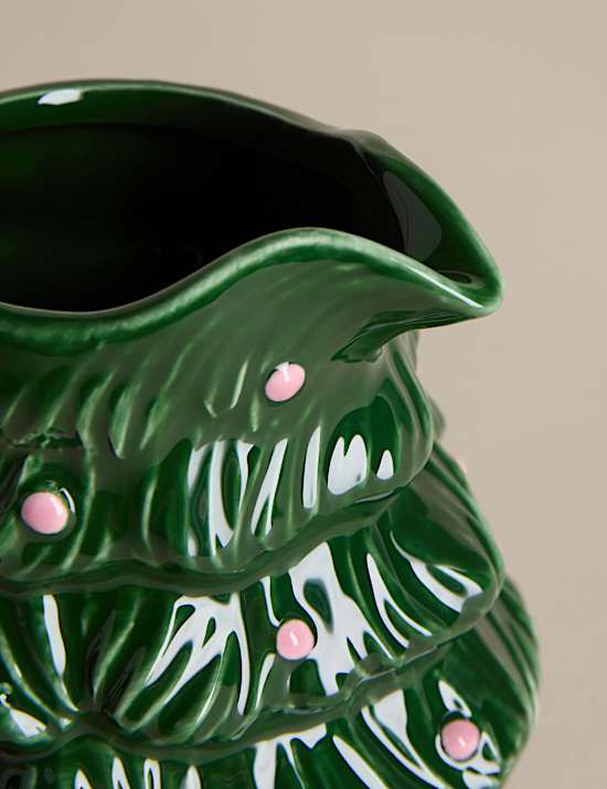 Christmas Tree Milk Jug