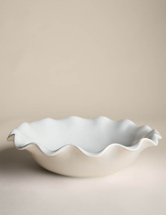 Ruffle Serving Bowl