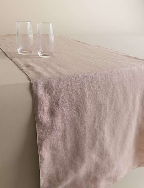 Pure Linen Table Runner