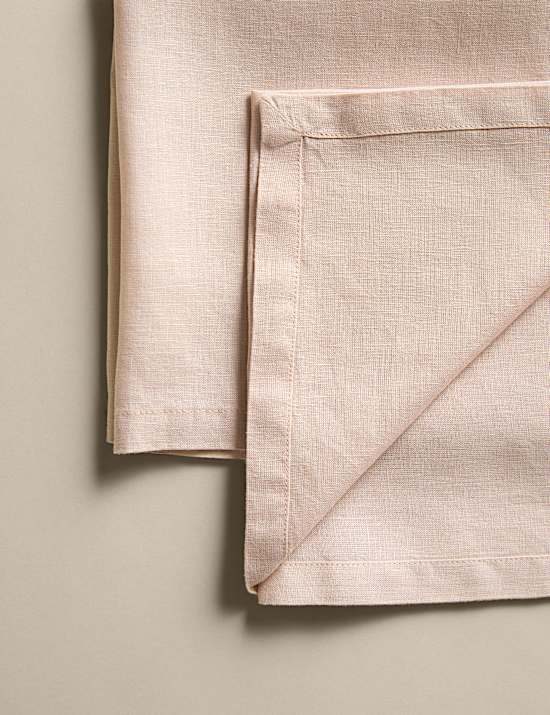 Set of 2 Pure Linen Napkins