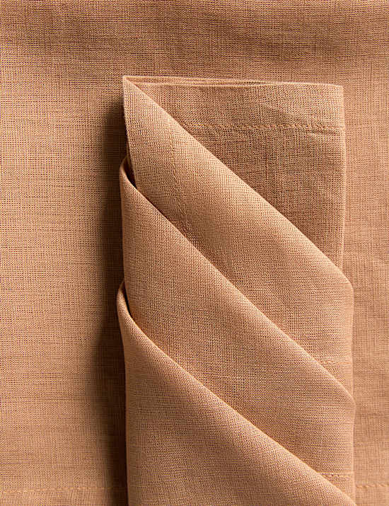 Set of 2 Pure Linen Napkins