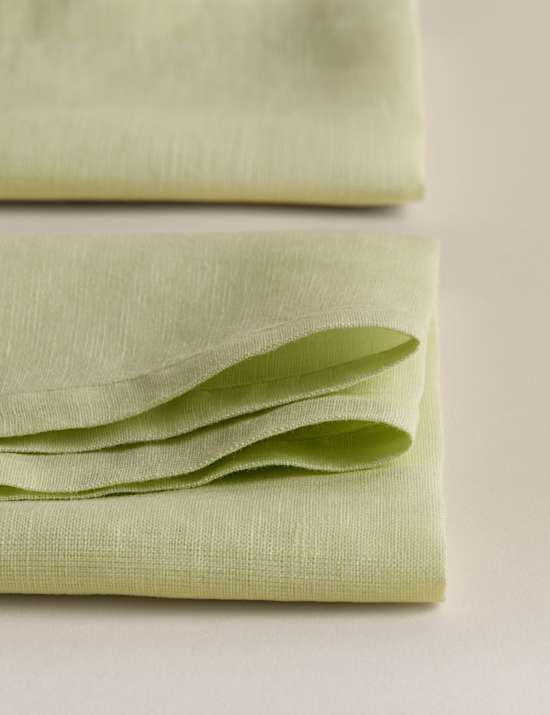 Set of 2 Pure Linen Napkins