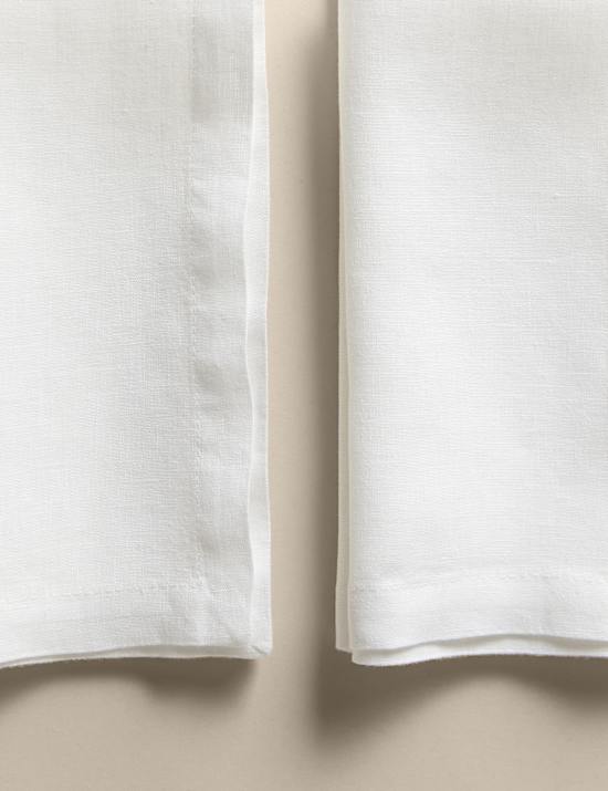 2er-Pack Servietten aus reinem Leinen