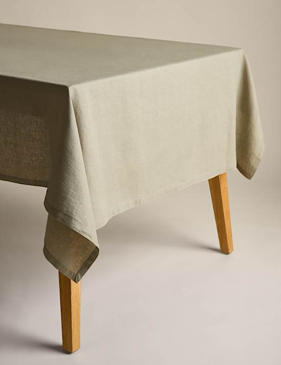 Pure Linen Tablecloth
