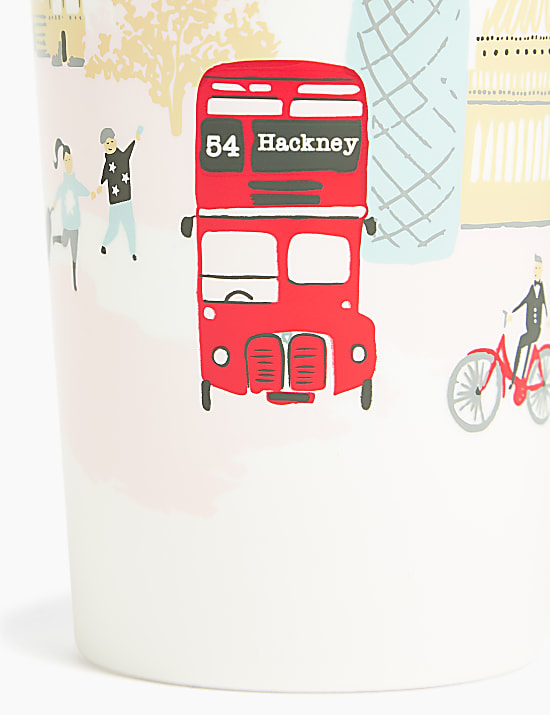 Taza de viaje con diseño de Londres