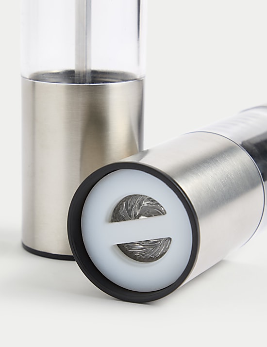 Stainless Steel Salt & Pepper Mills