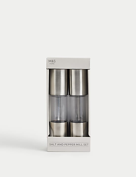 Stainless Steel Salt & Pepper Mills