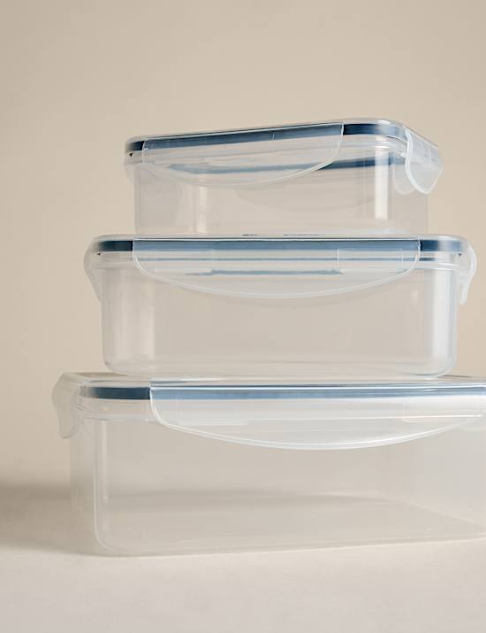 Set of 3 Food Storage Containers