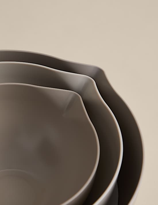 Set of 3 Stacking Mixing Bowls