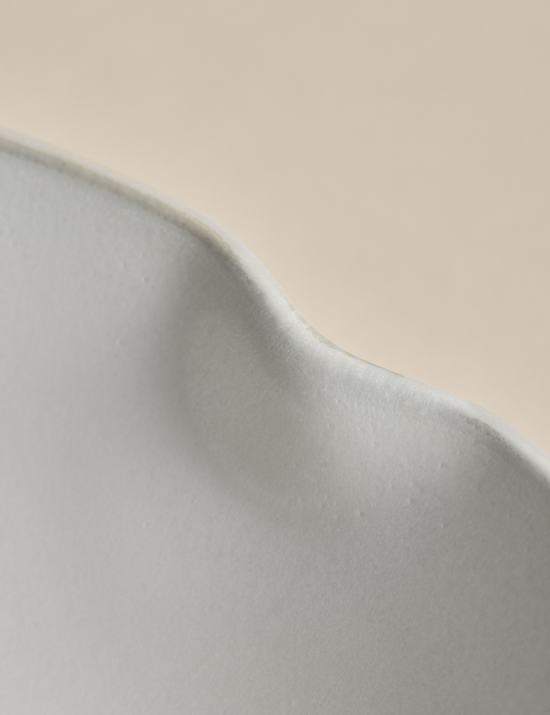 Assiette &agrave; p&acirc;tes &agrave; motif festonn&eacute;