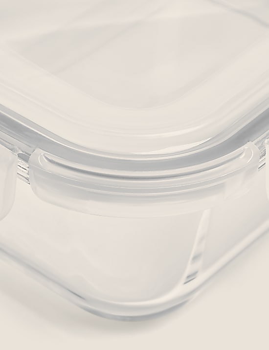 Large Glass Fridge Storage Container