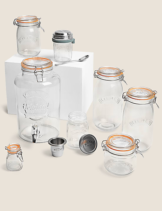 1L Round Clip Top Jar