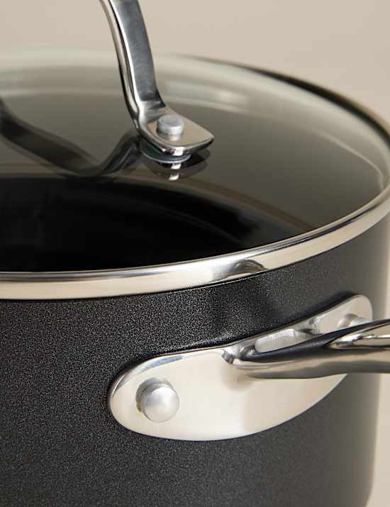Aluminium 18cm Non-Stick Saucepan