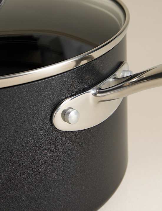 Aluminium 20cm Non-Stick Saucepan