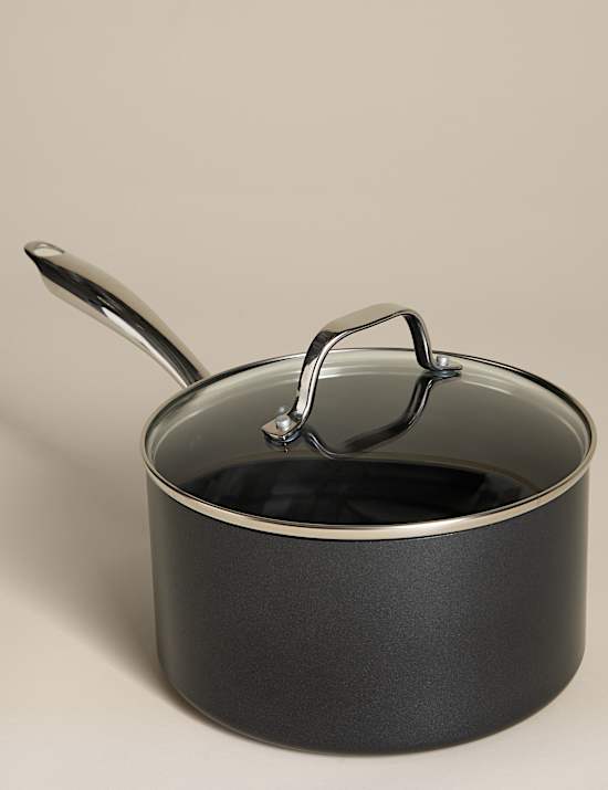 Aluminium 20cm Non-Stick Saucepan