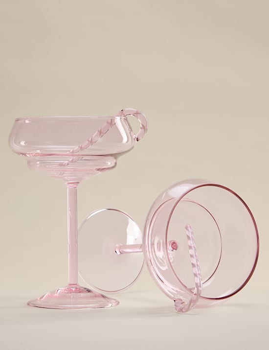 Set of 2 Candy Cane Coupes
